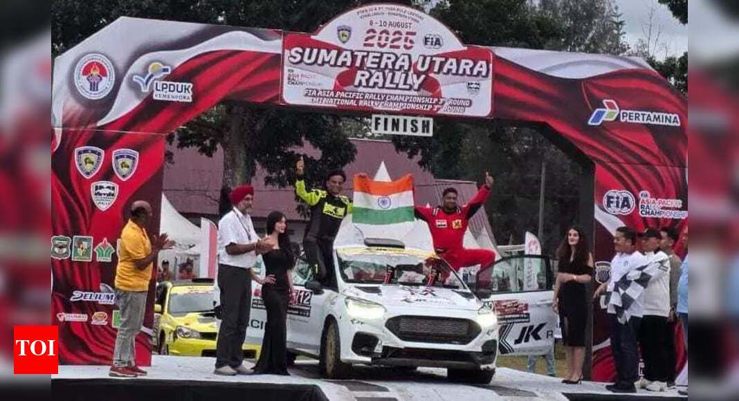 Vaibhav wins RC3 title of the Sumatera Utara Rally, earns Japan leg ...