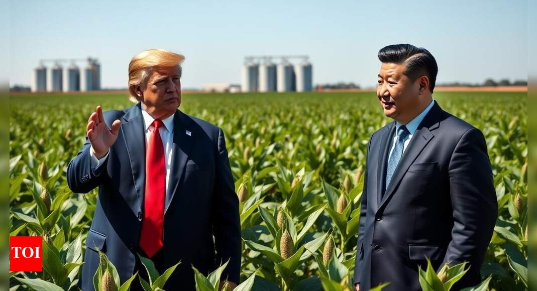 ‘Rapid service’: Donald Trump presses China to increase soybean imports to ease deficit; tariff deadline expiry looms – Times of India