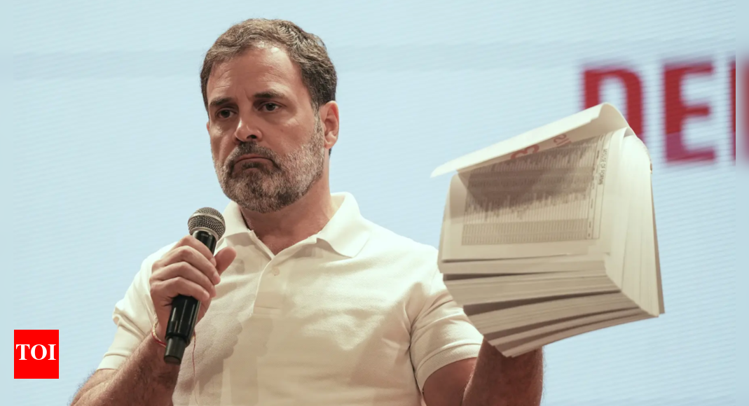 CEOs of Maharashtra, Haryana issue fresh letter to Rahul Gandhi, give him 10 days to prove 'voter fraud' claims