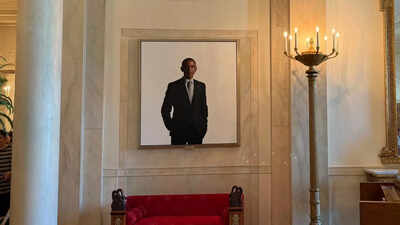  Barack Obama's portrait sidelined in White House under Donald Trump -Report
