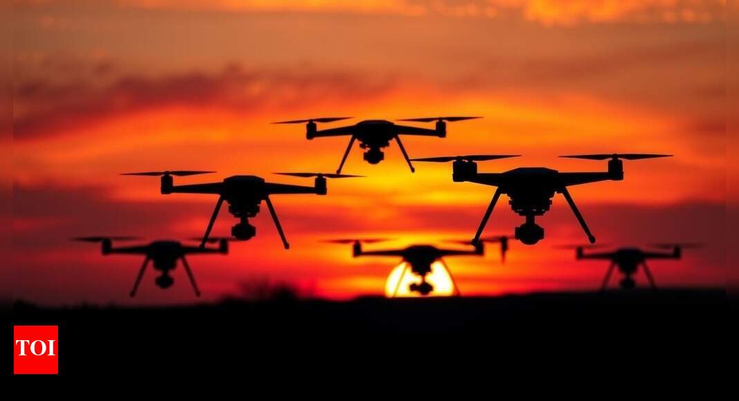 Defence ministry gives nod to Rs 30,000 crore UAV drone deal: Two firms to share contract; local production, exports in focus – Times of India