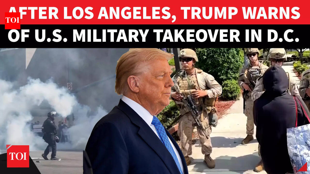 Trump THREATENS DC Takeover: 1,000 National Guard Troops To ‘CLEAN UP ...