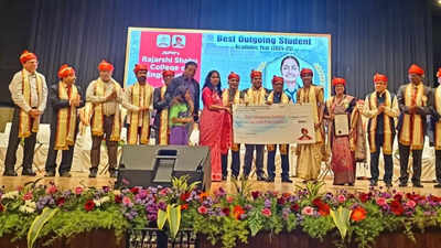 Teachers and students should build a relationship based on mutual trust and friendship, says Ahuja to RSCOE students felicitated