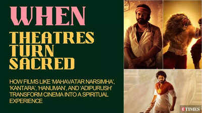 When theaters turn sacred: How films like ‘Mahavatar Narsimha,’ ‘Kantara,’ ‘HanuMan,’ and ‘Adipurush’ transform cinema into a spiritual experience