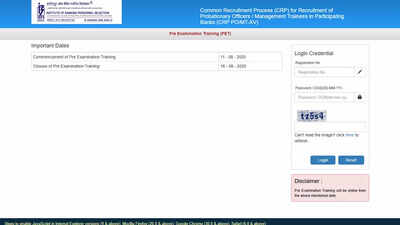IBPS PO PET call letter 2025 released at ibps.in; download here