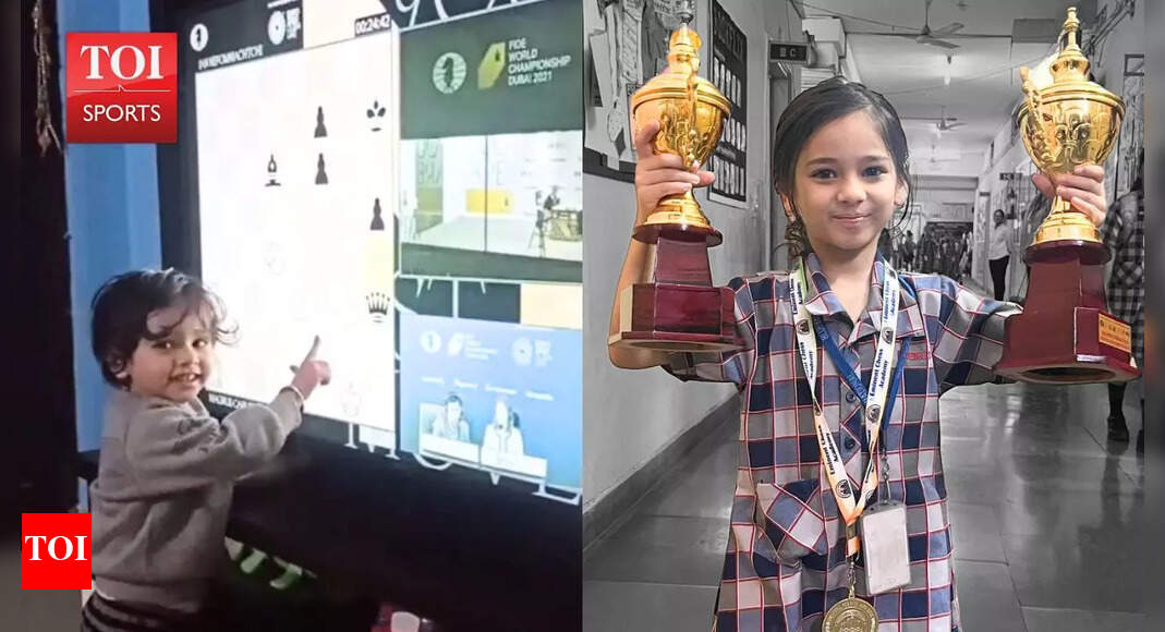 Exclusive | Watching Carlsen at 2: How 5-yo Aarini became India No. 1 youngest talent