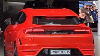 Rohit Sharma's new Lamborghini car has the number 3015 - Here's why