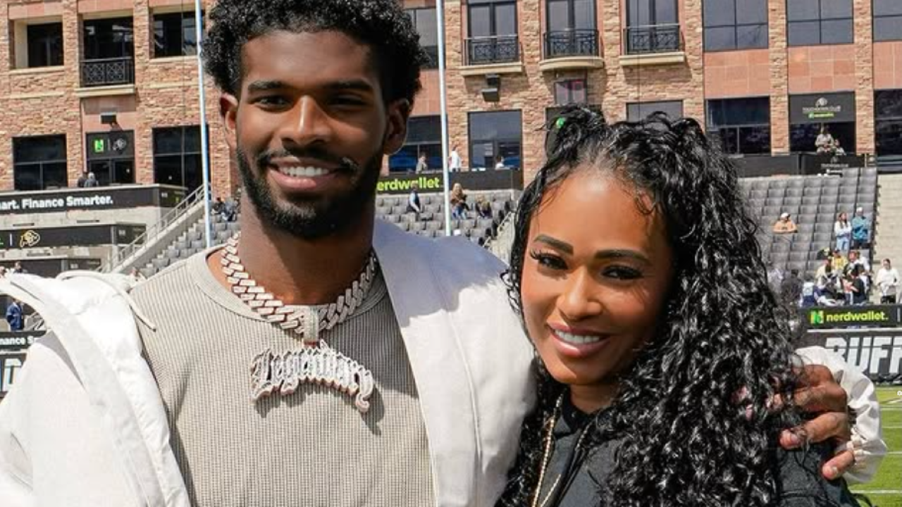 Shedeur Sanders' mom Pilar attracts attention and criticism for wearing a  crop top | NFL News - Times of India