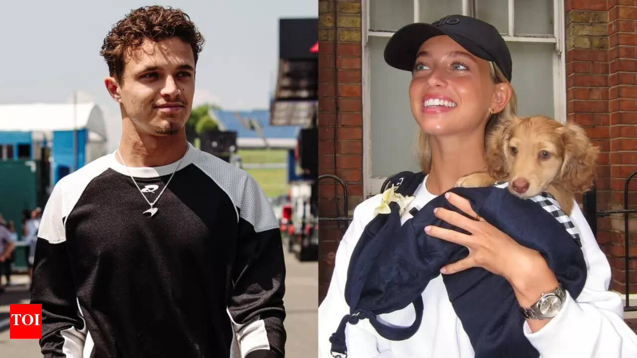 Lando Norris is smitten with girlfriend Margarida Corceiro, and their  romantic Ibiza vacation photos are proof | Formula One News - Times of India