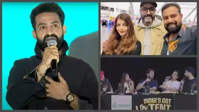Top 5 entertainment news: Jr NTR warns fan at War 2 event, Ashish Chanchlani on India's Got Latent row, Aishwarya Rai-Abhishek Bachchan pose for sweet selfie with fan