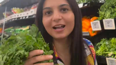  Woman shares video comparing grocery prices in India and Canada, leaves netizens stunned