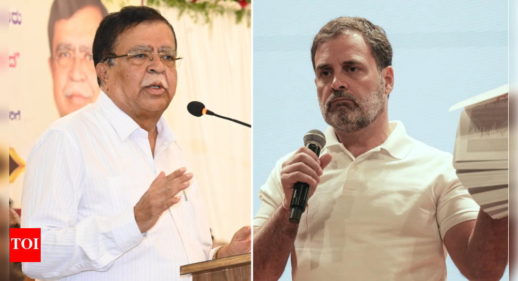Jibe, ouster & quick U-turn: K’taka minister now backs Rahul's 'vote theft' claim