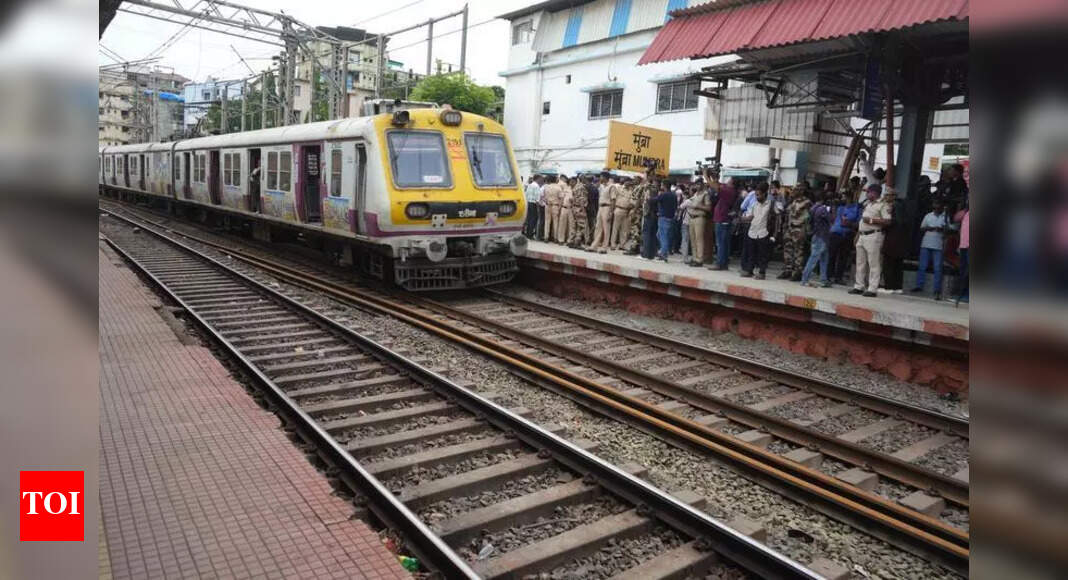 30-year-old man climbs atop moving local train in Vashi, touches ...