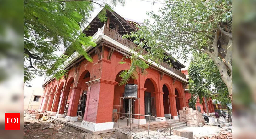 Heritage buildings in Coimbatore get a makeover | Coimbatore News