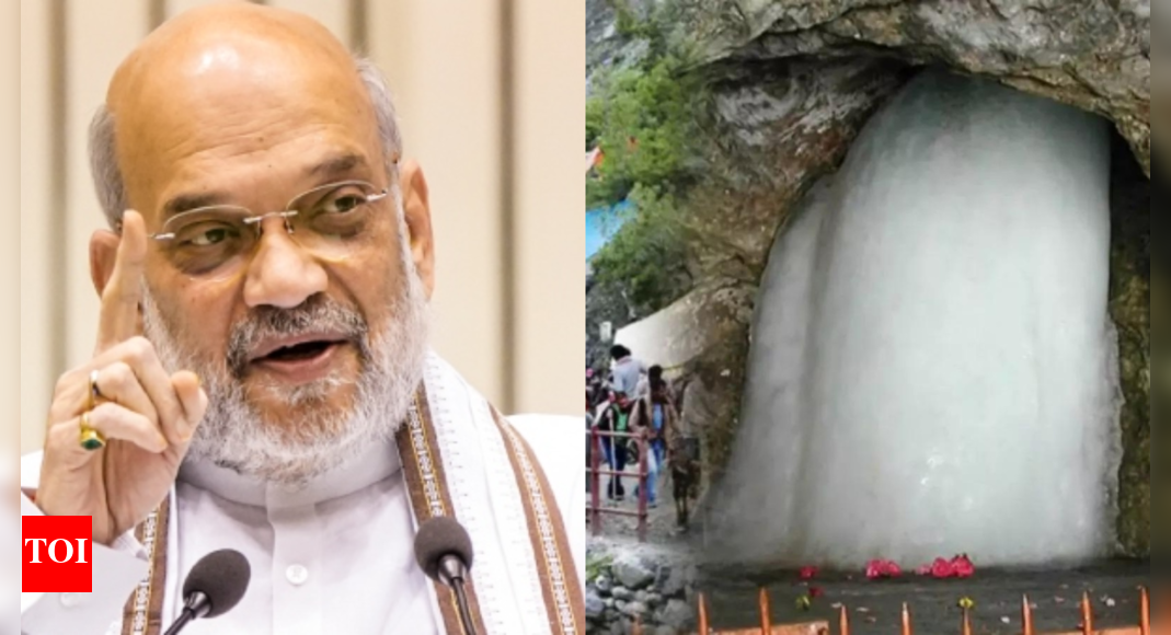 Amit Shah praises security forces for conduct of smooth Amarnath Yatra