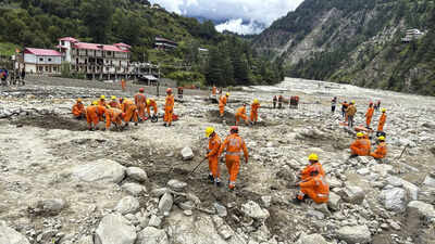  Last thana before China border also suffered damage in Harsil mudslide