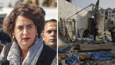 Priyanka Gandhi condemns Israel 'hatred' over 'cold-blooded murder' of Al Jazeera reporters; calls it 'yet another heinous crime on Palestine'