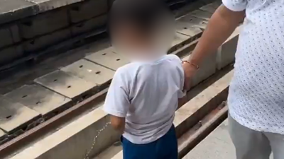  Child urinates on Delhi Metro tracks; father faces backlash over lack of civic responsibility