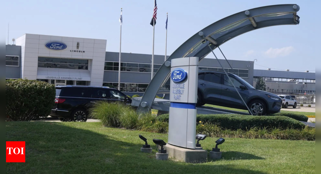 Ford bets big: To invest  billion in EV hub in Kentucky’s Louisville; aims sustainable, profitable electric line – Times of India