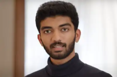  D Gukesh joint third after Day 1 at St. Louis Rapid and Blitz