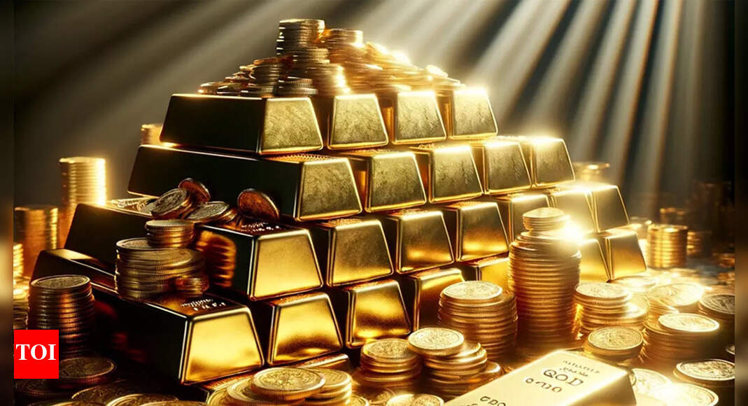 Gold prices plunge due to easing tariff concerns and trends