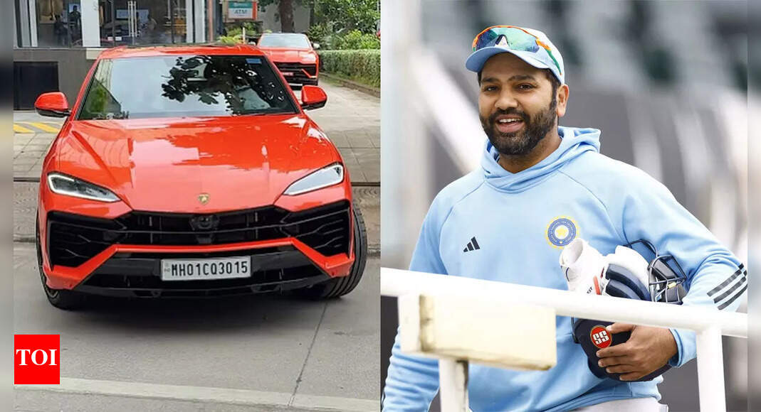 Rohit Sharma tests speed of his most expensive car, fans go wild - WATCH