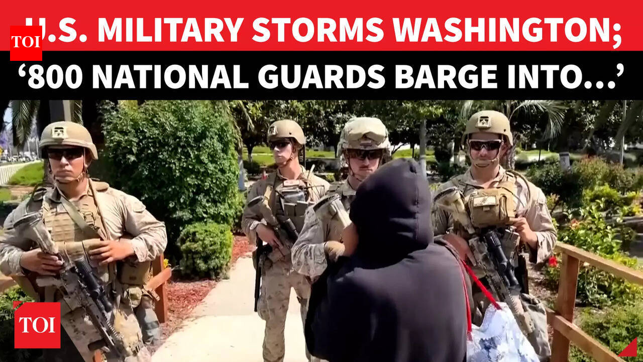 Pentagon Sends 800 National Guard Troops As Trump Seizes Control Of ...