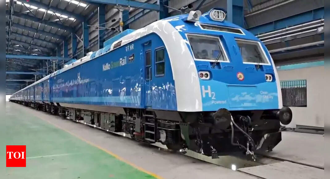 India’s first hydrogen-powered train is ready! Railway minister Ashwini Vaishnaw shares sneak peek - watch video