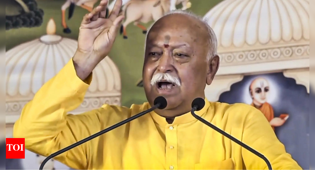 'Every time world is in need, India rises': RSS chief praises nation’s resilience; highlights democratic strength
