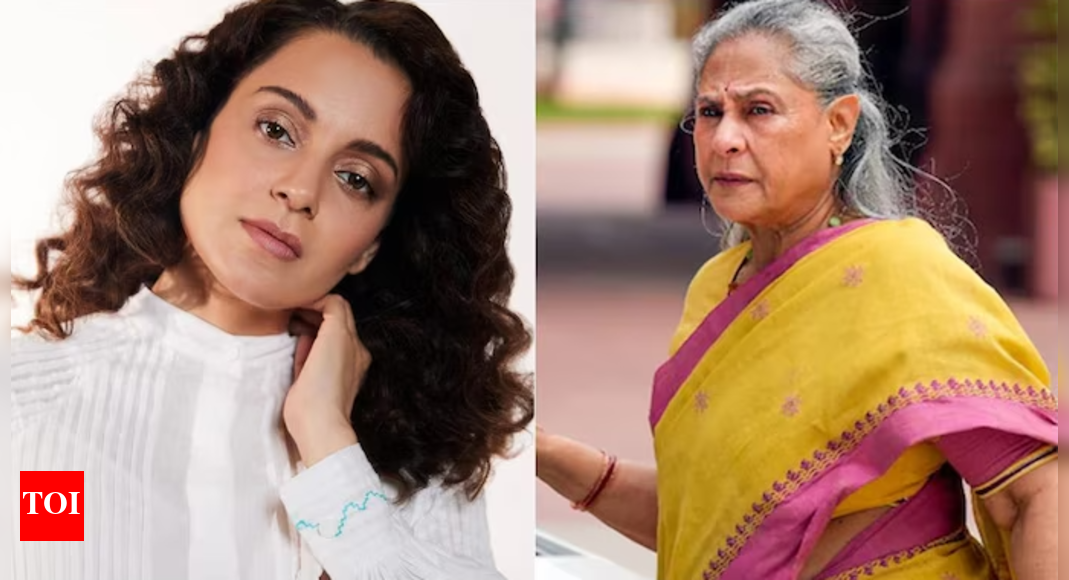 ‘Most spoilt & privileged’: Kangana slams Jaya over selfie row; calls SP topi a ‘rooster comb’