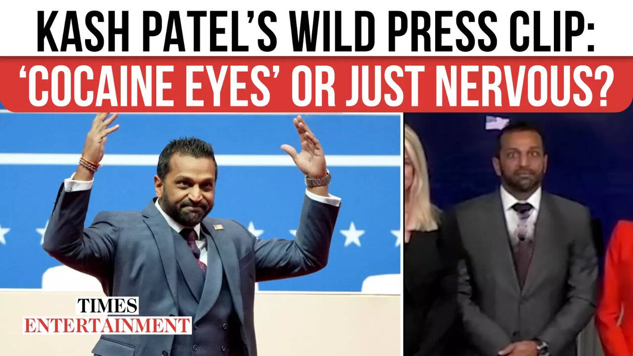 Kash Patel Mocked for ‘Cocaine Eyes’ in Briefing, Fans Claim He’s Seen the  Epstein Files