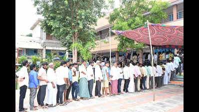 Minus sporadic scuffles, ZPTC polls end peacefully in Kadapa district, YSRCP demands Re-election at Pulivendula