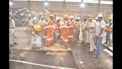 Chittor police burn seized narcotics