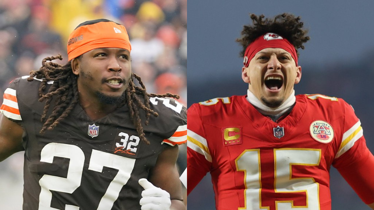 Patrick Mahomes and Kareem Hunt share lighthearted moment at Kansas City  Chiefs 2025 preseason training camp | NFL News - Times of India