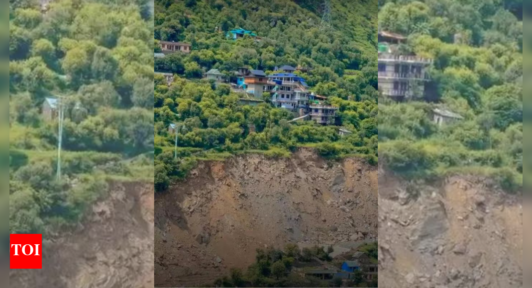 9 Himachal Pradesh families vacate homes due to cracks, sinking land