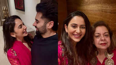 Rakul Preet Singh calls her first Kajari Teej with Mother-in-Law a 'lovely experience’; shares photos from the celebrations