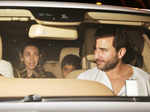 Saif, Bebo @ 'Agent Vinod' screening