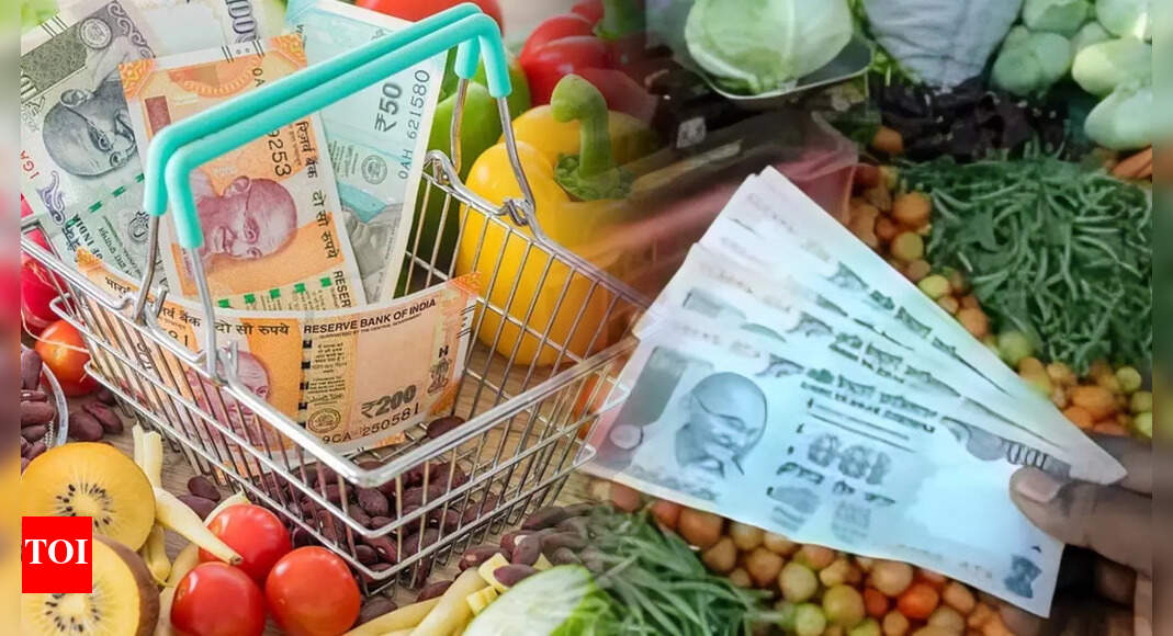 Retail Inflation Plunges to Eight-Year Low Due to Food Prices