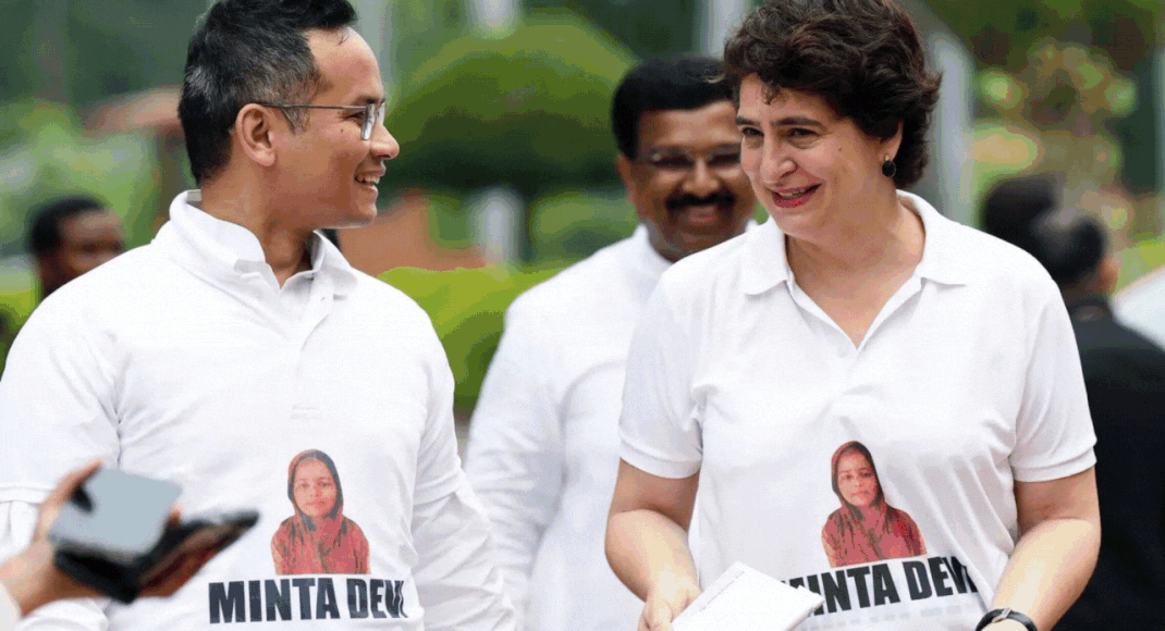 Opposition's '124 Not Out' poster girl is 35, blames EC for fault