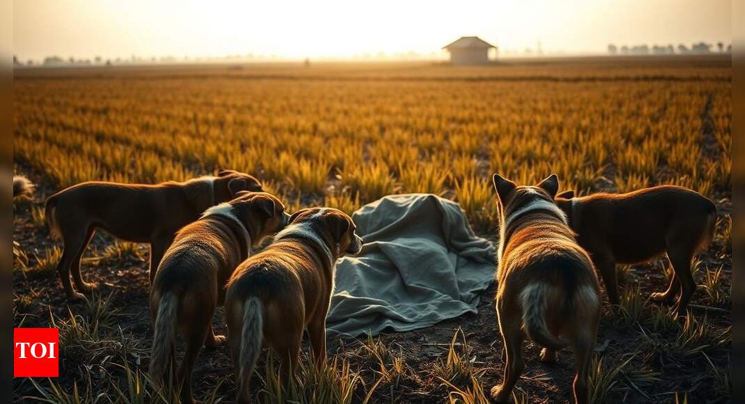 Woman allegedly killed by stray dogs in Kushinagar: Post mortem to confirm cause; villagers decry menace