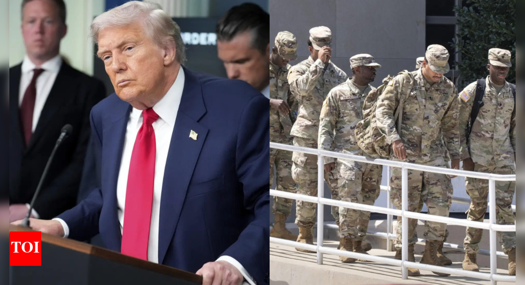 ‘Take our capital back’: Nearly 800 troops deployed by Donald Trump arrive at DC; 23 individuals arrested overnight