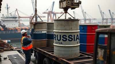 Representative AI image India’s exposure to Russian oil disruption limited to $5 billion; global economy faces major risk: Report