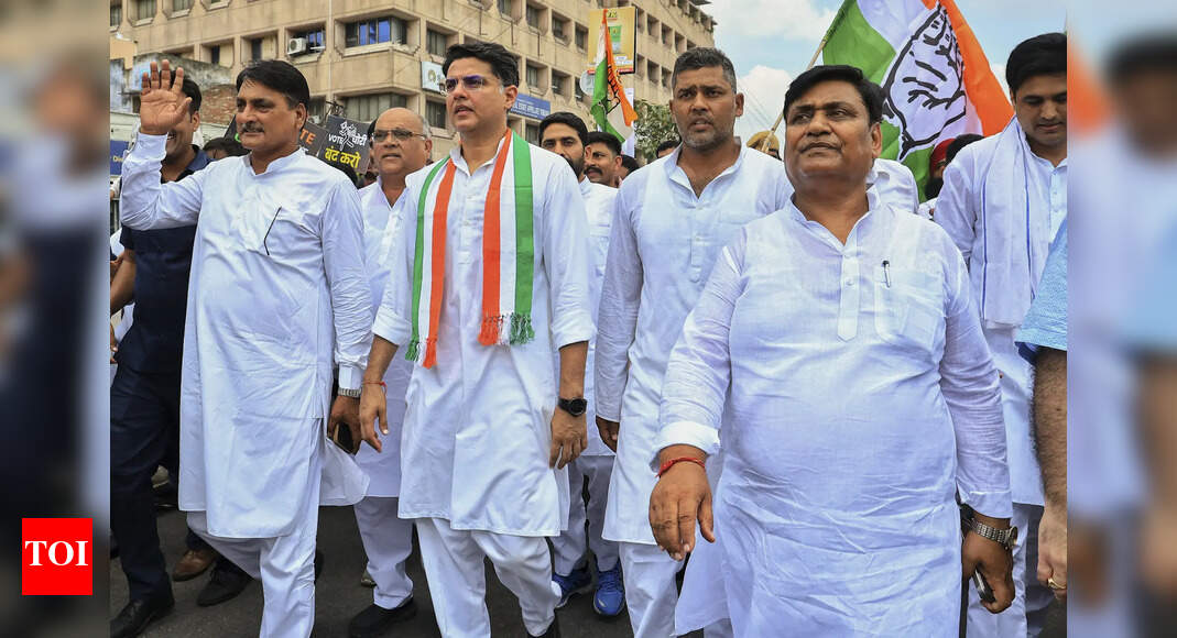 Sachin Pilot accuses BJP of protecting EC in fraud