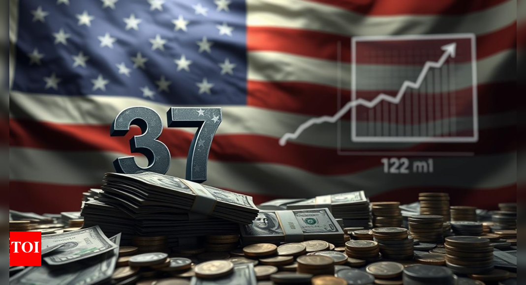 Debt alarm: US national debt hits record  trillion, pace doubles with trillion added every five months – Times of India