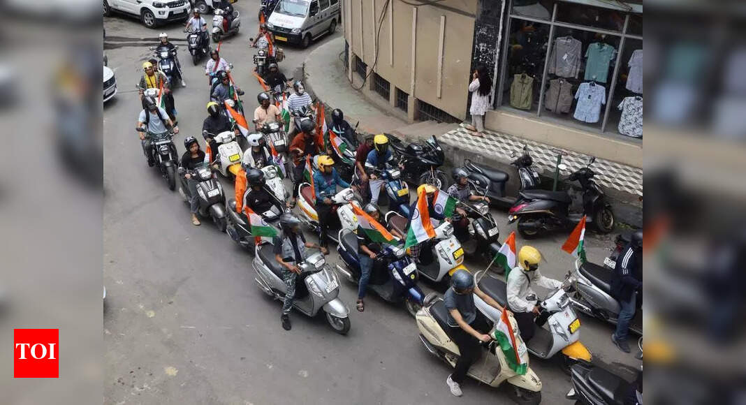 Mizoram conducts two-wheeler rally | Guwahati News - Times of India