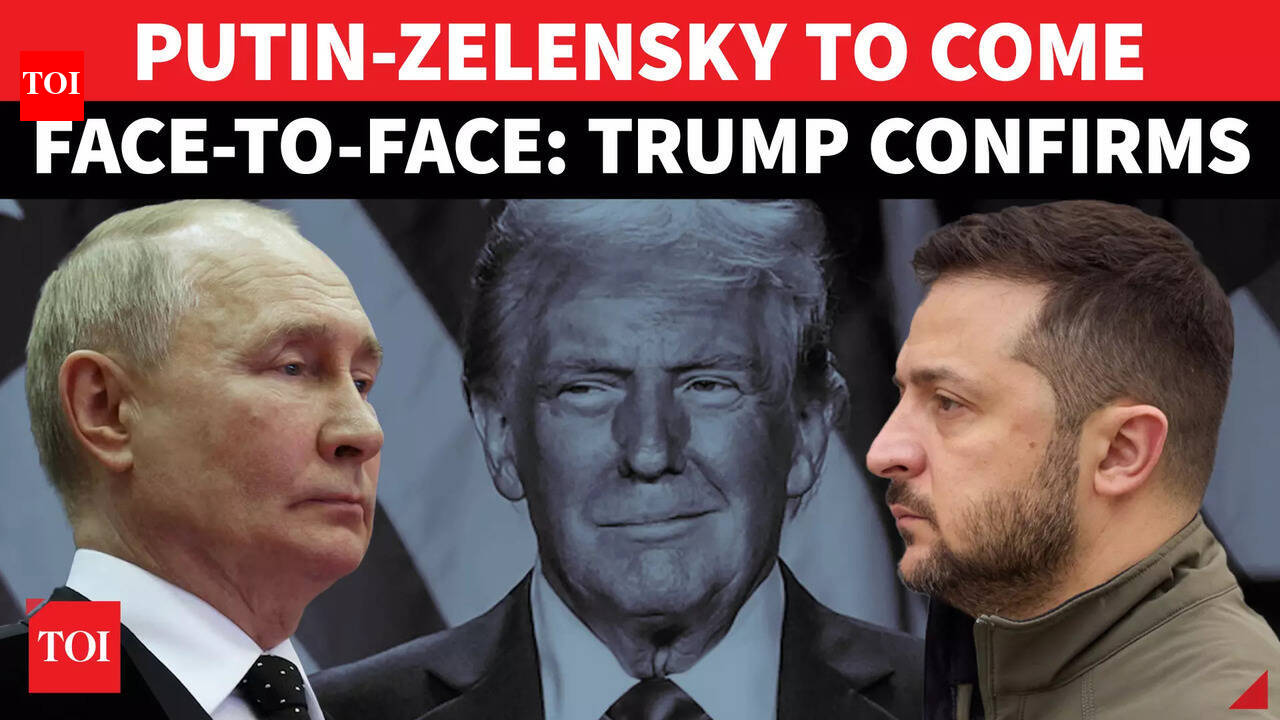 BIG! Putin To Meet Zelensky? Trump Vows 3-Way Meeting Without Asking ...