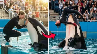 Jessica Radcliffe orca attack video confirmed as fake; attention turns to  the Kiska the world's loneliest whale story - here's what you need to know  | - Times of India