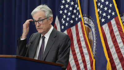 Federal Reserve Chairman Jerome Powell (AP photo) Pressure on Powell: Treasury secy calls for 150bps rate cuts