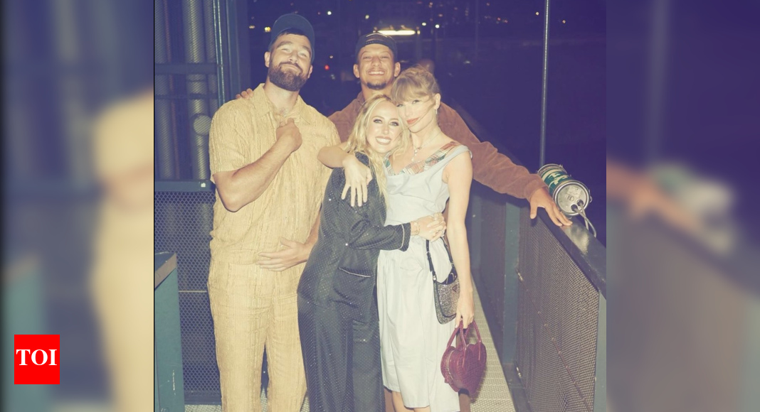 “Didn’t call me, they called Brittany”: Patrick Mahomes on Taylor Swift and Travis Kelce’s post-New Heights FaceTime | NFL News – Times of India “Didn’t call me, they called Brittany”: Patrick Mahomes on Taylor Swift and Travis Kelce’s post-New Heights FaceTime | NFL News – Times of India