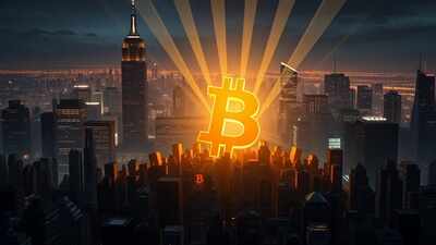 AI image Crypto surge: Bitcoin hits record high, smashing past $124,000; Trump policies, Wall Street rally drive rise